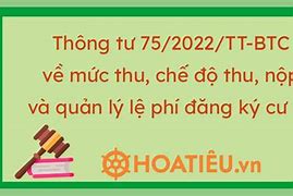 Thông Tư 75/2021 Bộ Tài Chính